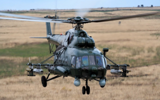 Транспортно-штурмовой вертолет Ми-8АМТШ «Терминатор»
