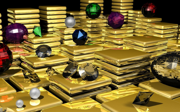 3d драгоценности