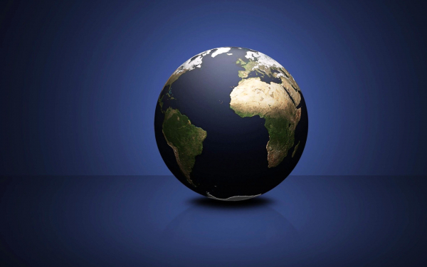 3D земной шар