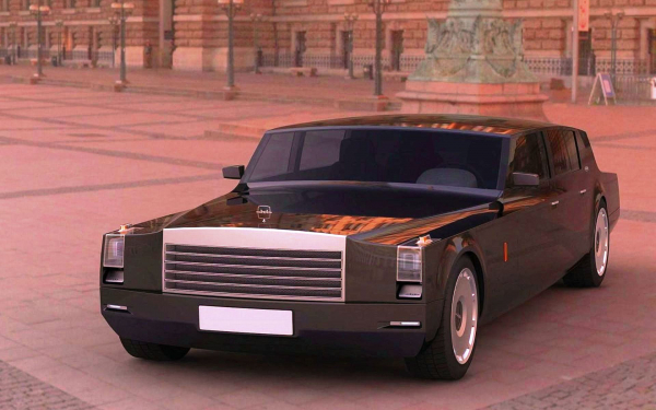 3d ЗИЛ лимузин