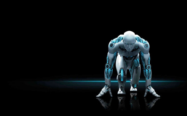 Робот 3d андроид