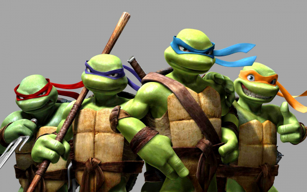 Черепашки-ниндзя 3d