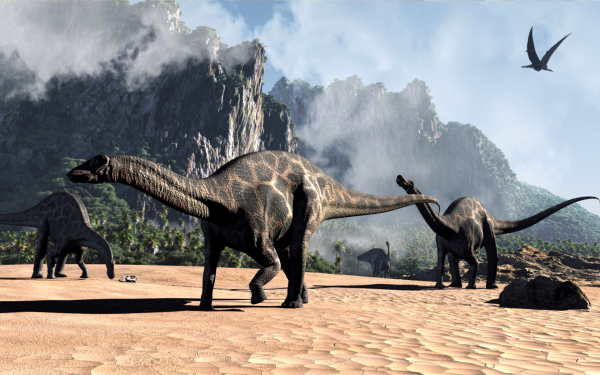 Динозавры 3d