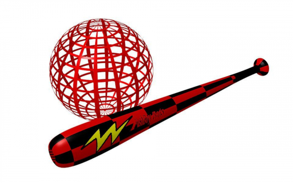 3d бейсбольная бита