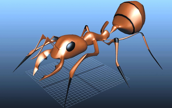 3d муравей