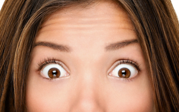 Удивленные глаза