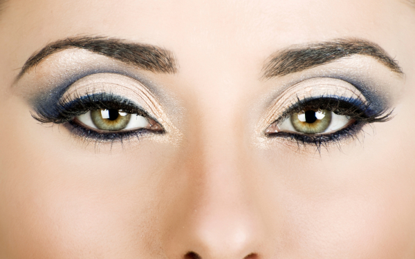 Макияж для серых глаз