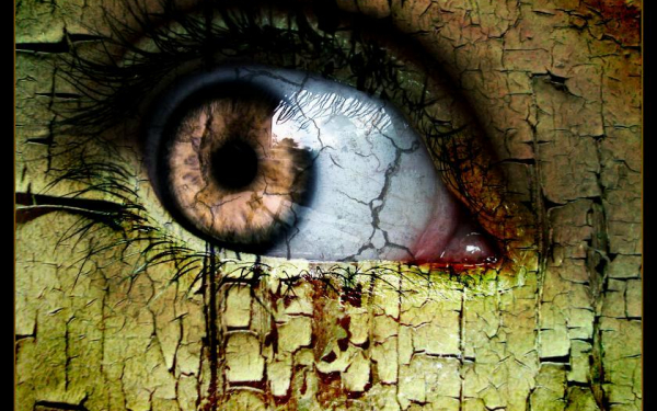 Испуг в глазах