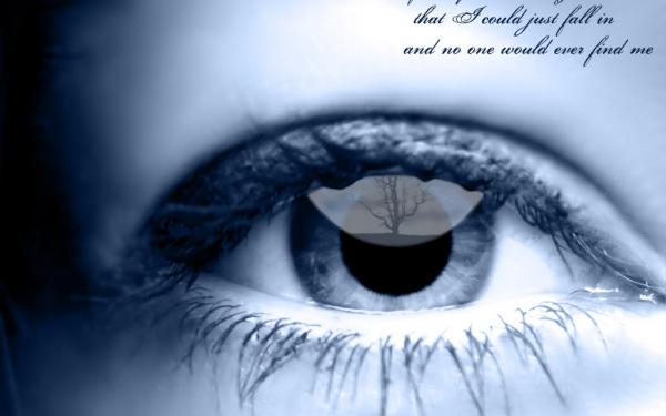 Напряженный взгляд