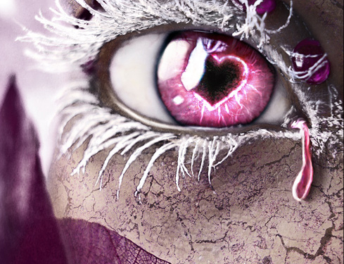 Сердечко в глазу