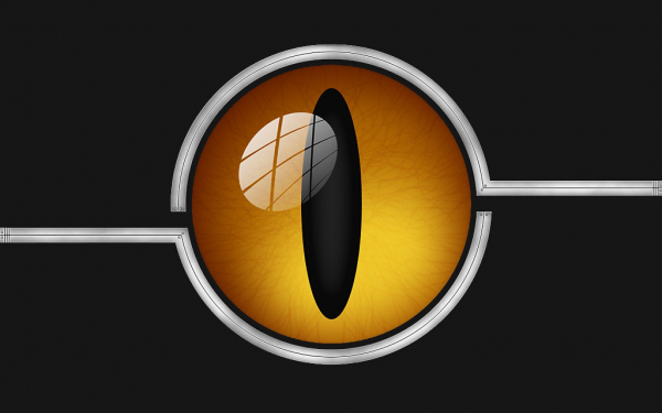 Рисованный глаз