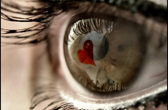 Сердечко на глазу