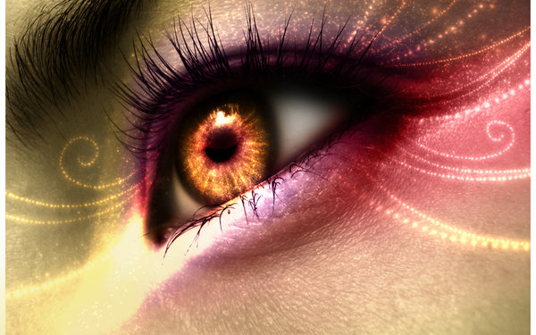 Татуаж вокруг глаз