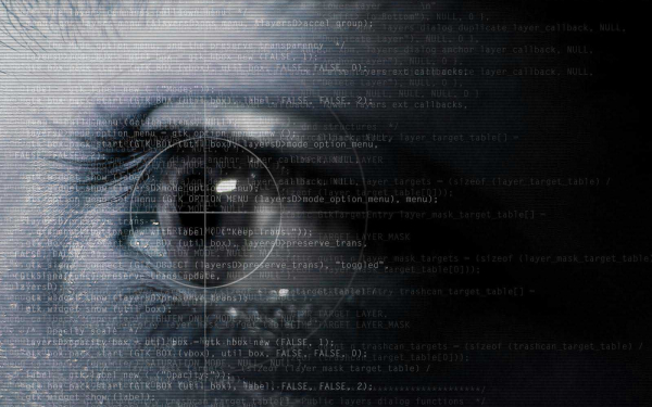 Чёрно-белый глаз