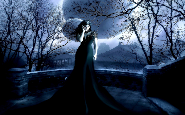 Девушка в черном