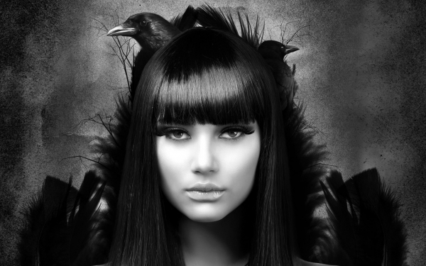 Красивая готесса