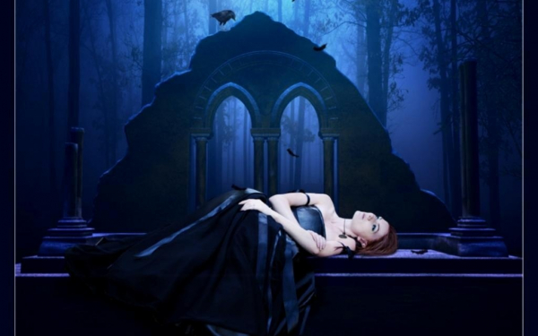 Ворон и девушка