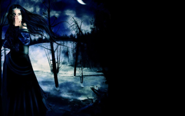 Девушка в черном