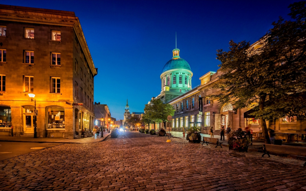 Вечер в Монреале