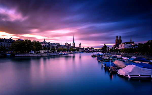 Вечерний Цюрих