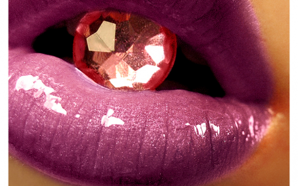 Губы и рубин