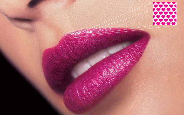 Розовые губы