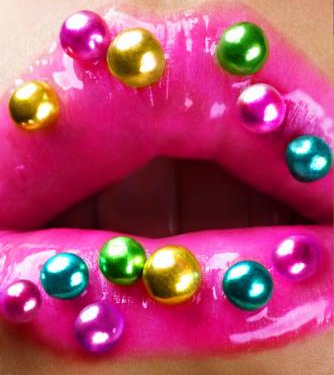 Бисер на губах