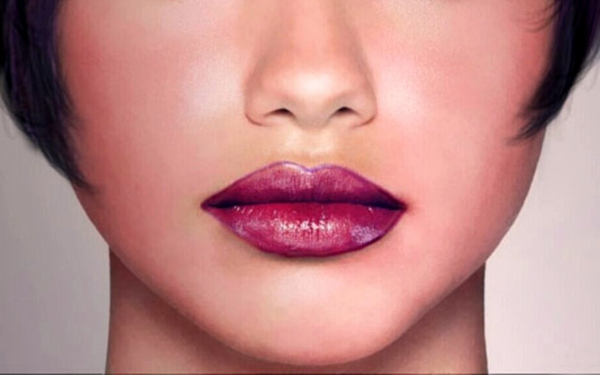 Контурные губы