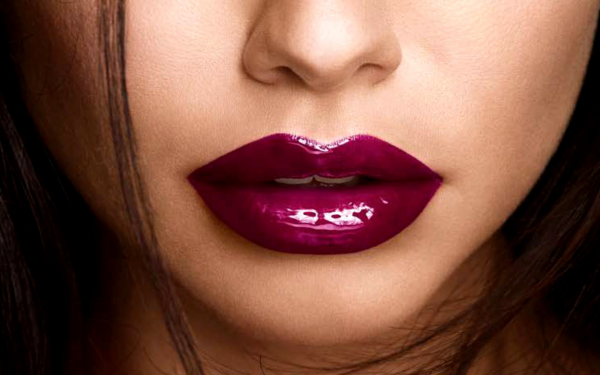 Лакированные губы