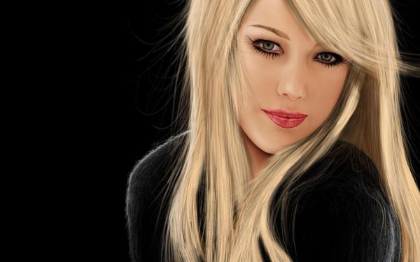 Симпатичная девушка