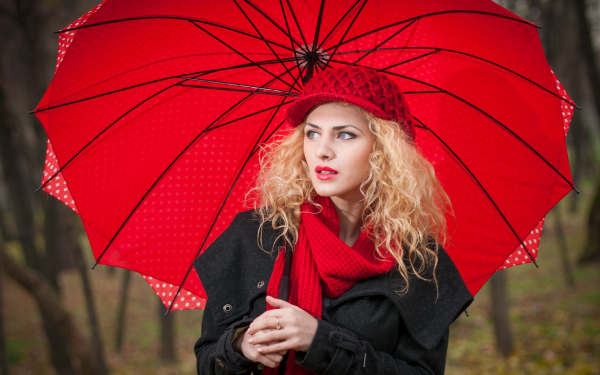 Девушка осень