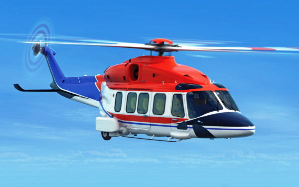 Итальянский вертолет AW189-01h