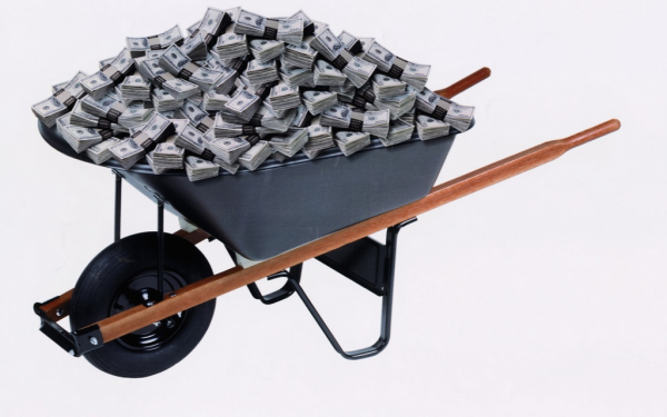 Много  денег