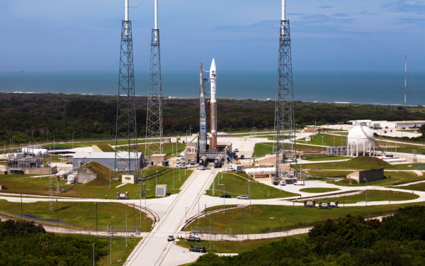 Ракета на космодроме