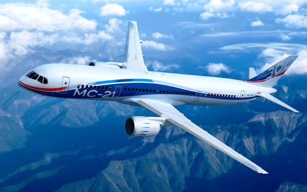Новый российский самолет МС-21