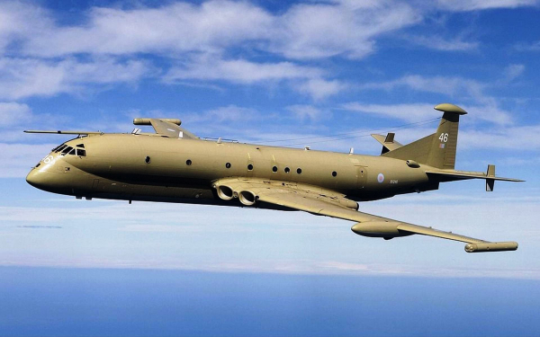 Hawker Siddeley Nimrod  -  британский турбореактивный многоцелевой самолёт