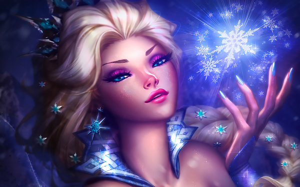 3d снежная королева