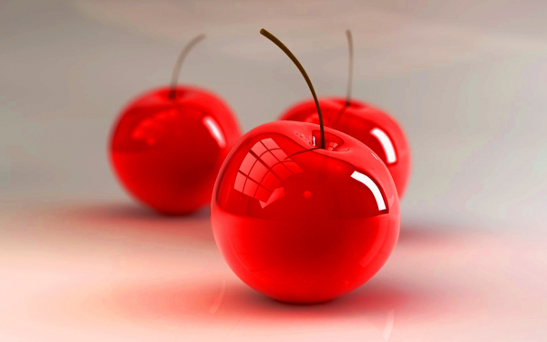 3d стекло вишни