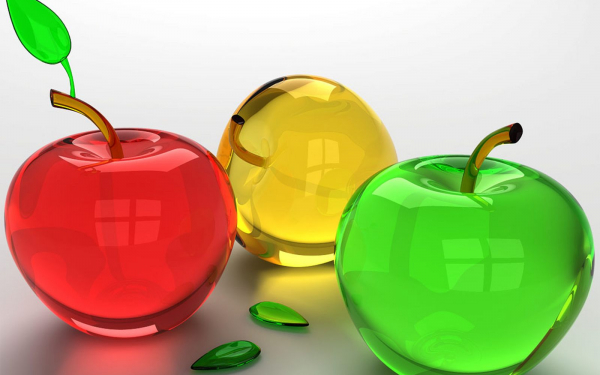 Яблоки 3d