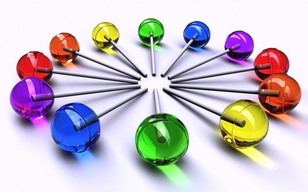 Чупа-чупсы 3d