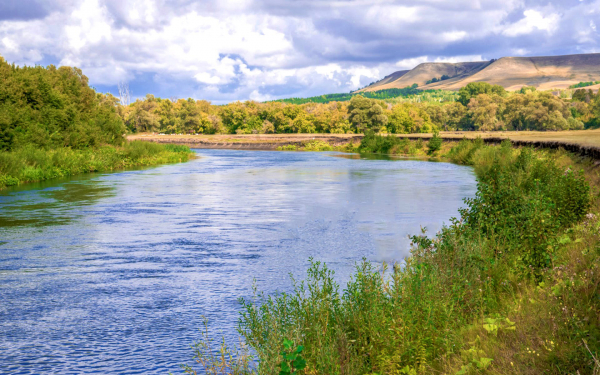 Река Дема в Башкирии