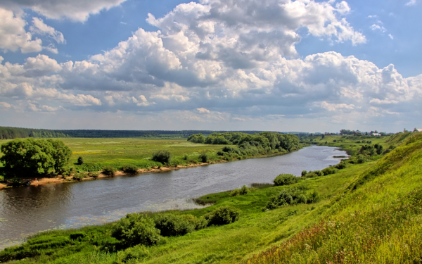 Река Нерль во Владимирской области