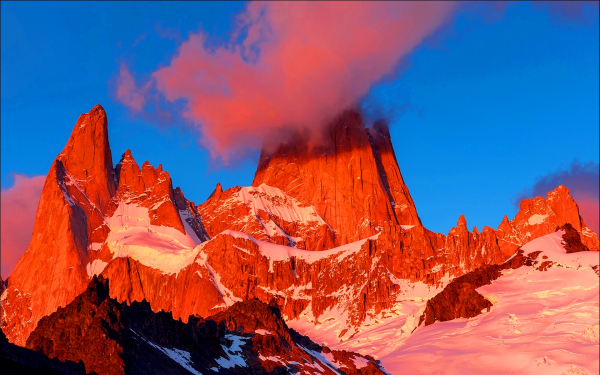 Гора Фицрой Патагония