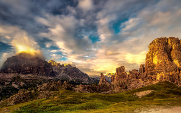 Древние горы