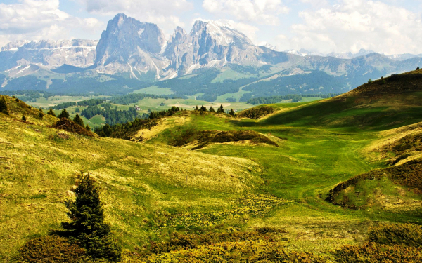 Холмы и горы