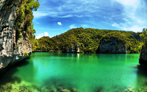 Лагуна на острове Самуи