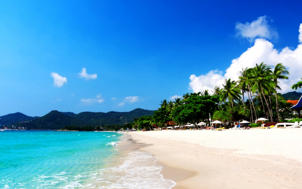 Пляж Чавенг на острове Самуи