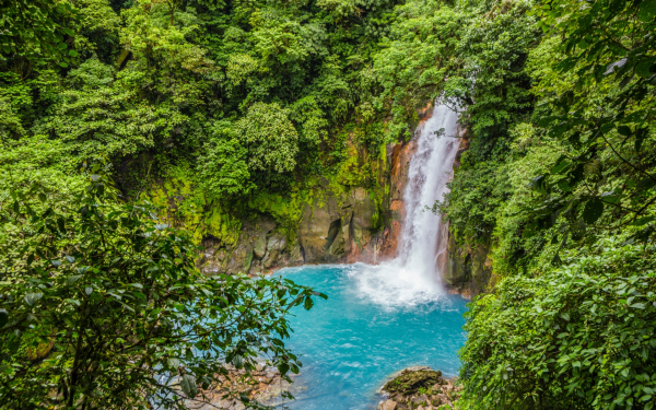 Водопад Ла Фортуна Коста Рика