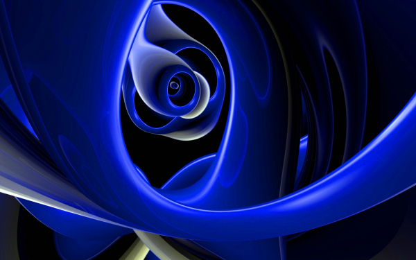 Синяя абстракция