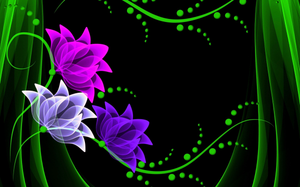 Абстракция цветов